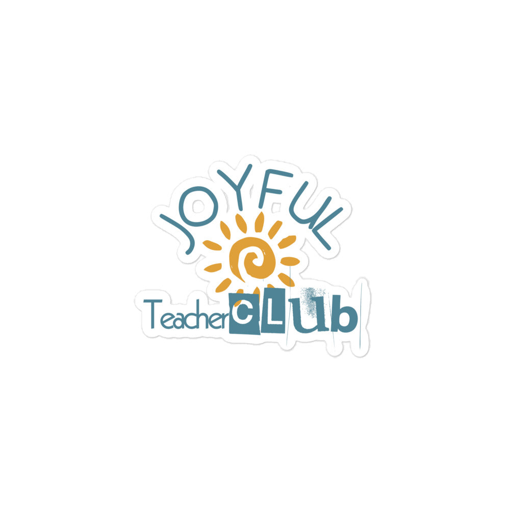 Joyful Teacher Club Sticker