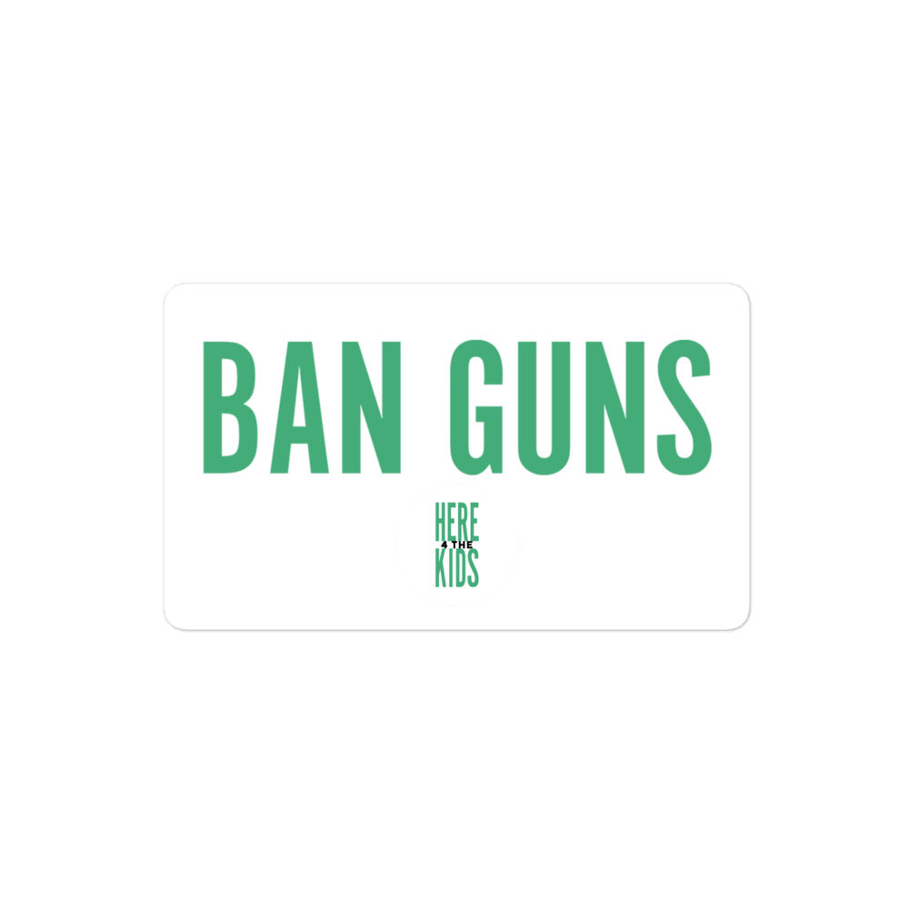 H4TK Ban Guns Sticker