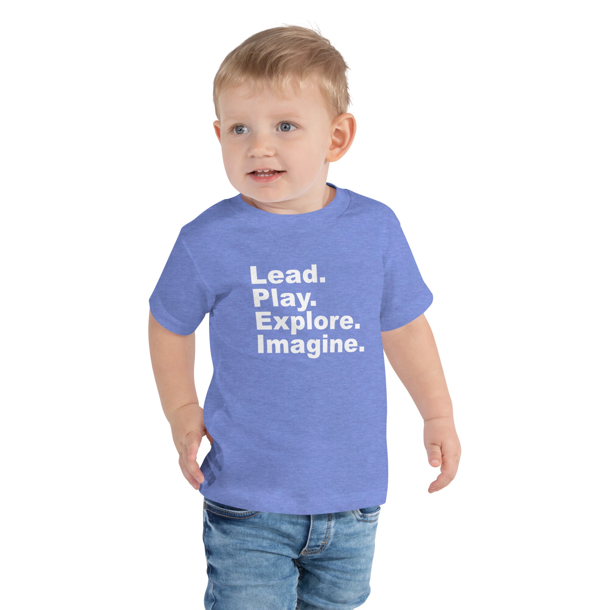 TPCNS Lead, Play, Explore, Imagine Toddler Tee