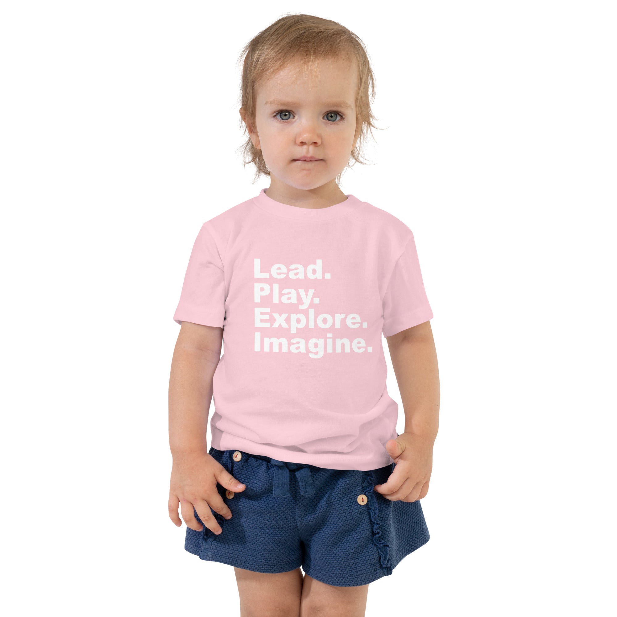 TPCNS Lead, Play, Explore, Imagine Toddler Tee