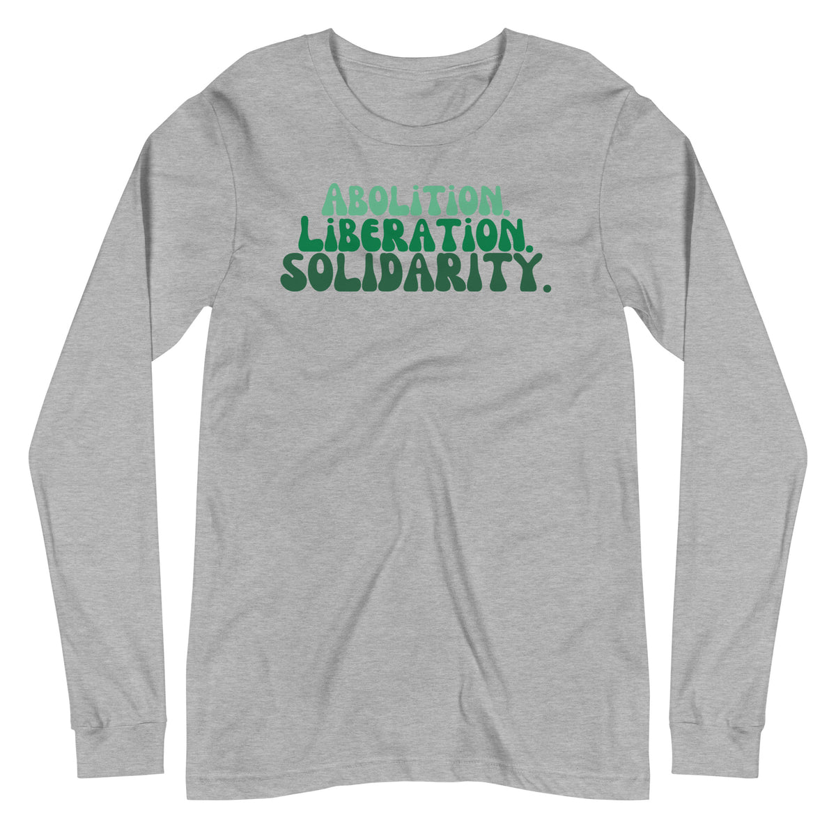 H4TK Abolition Liberation Solidarity Classic Long Sleeve