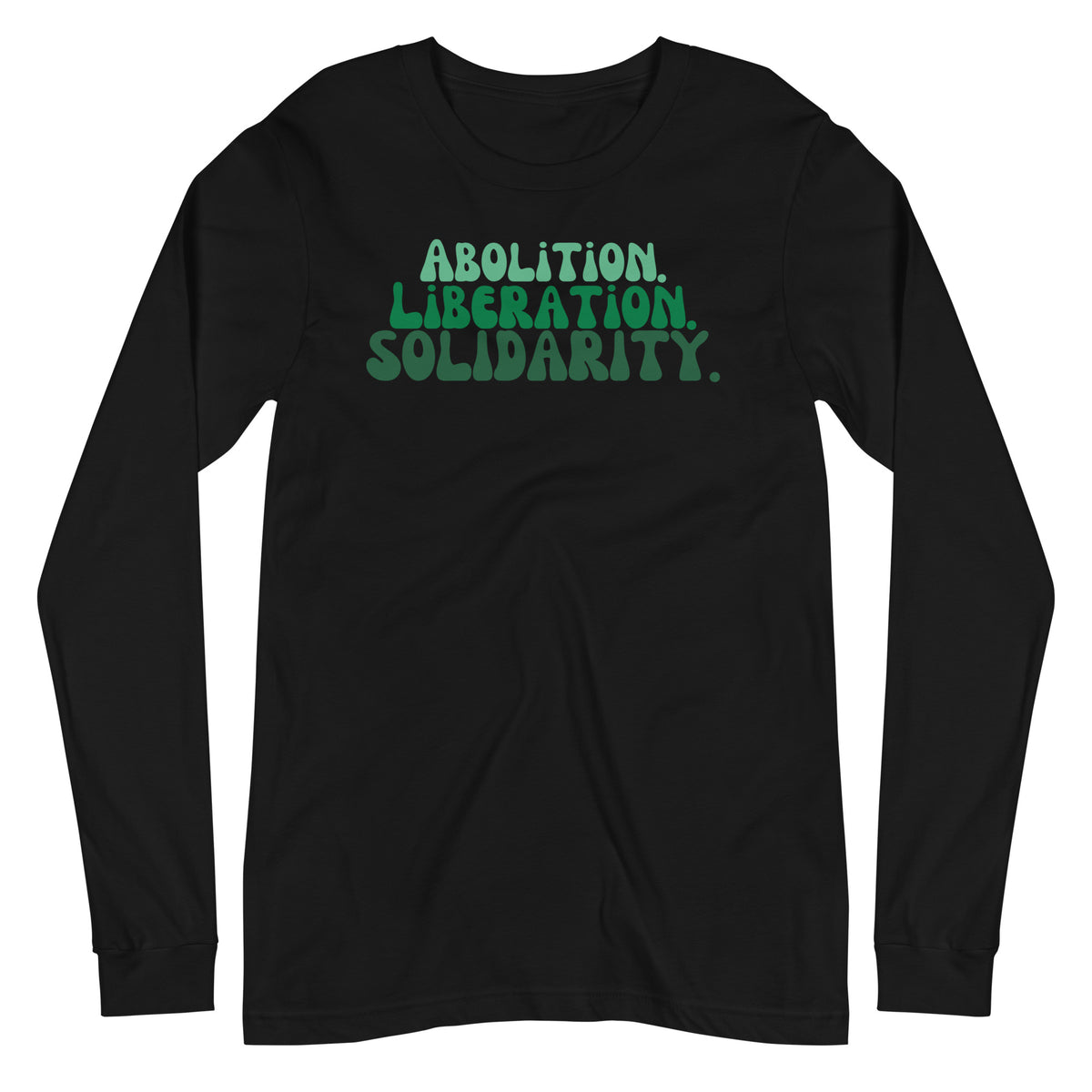 H4TK Abolition Liberation Solidarity Classic Long Sleeve