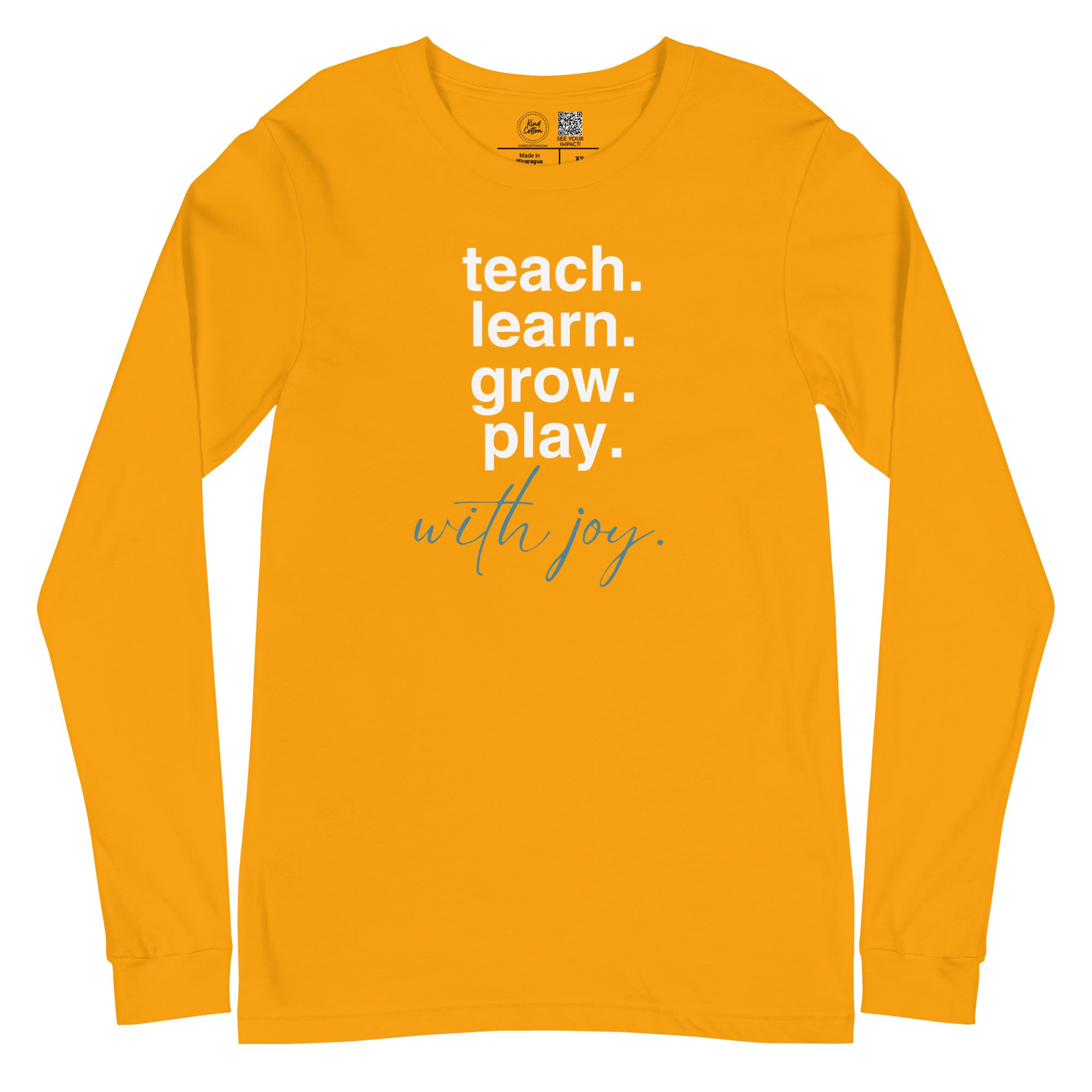 Teach Learn Grow Play Classic Long Sleeve