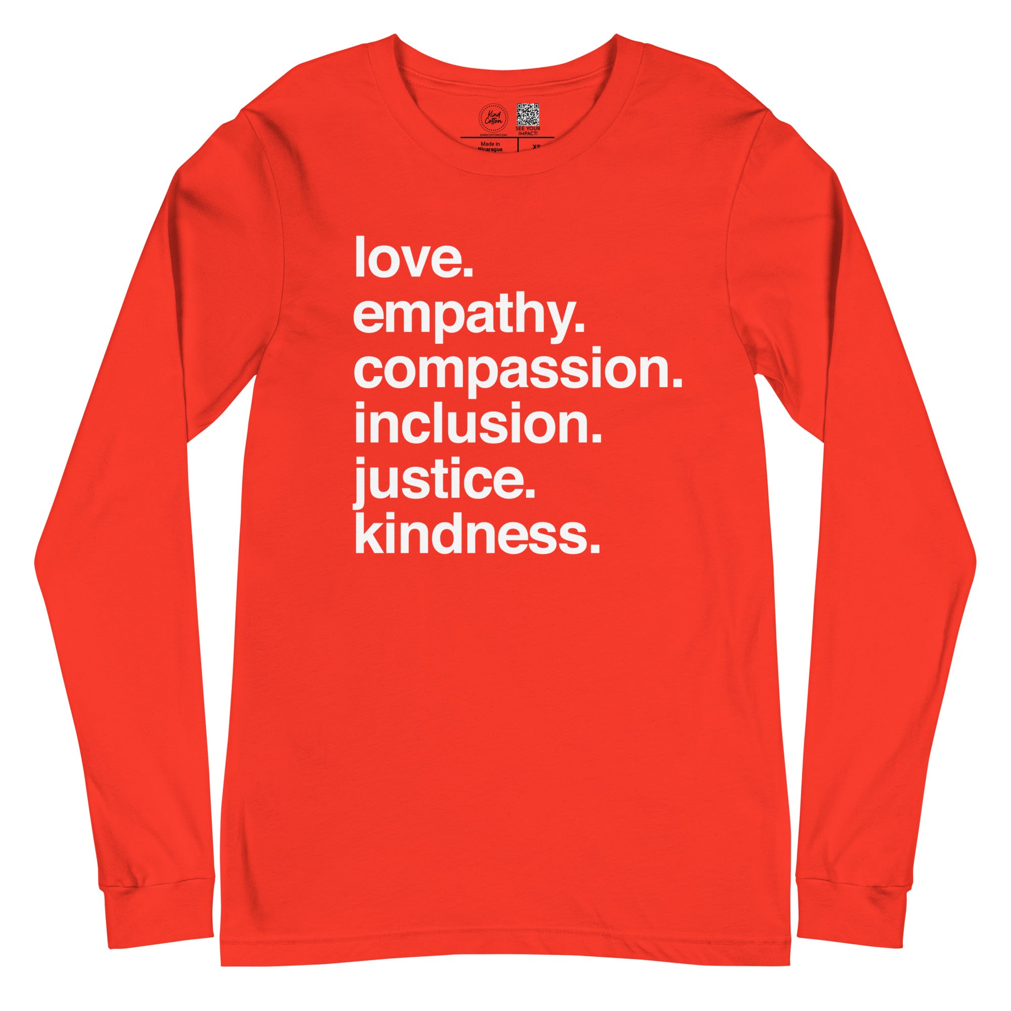 'Kindness Is' Classic Long Sleeve