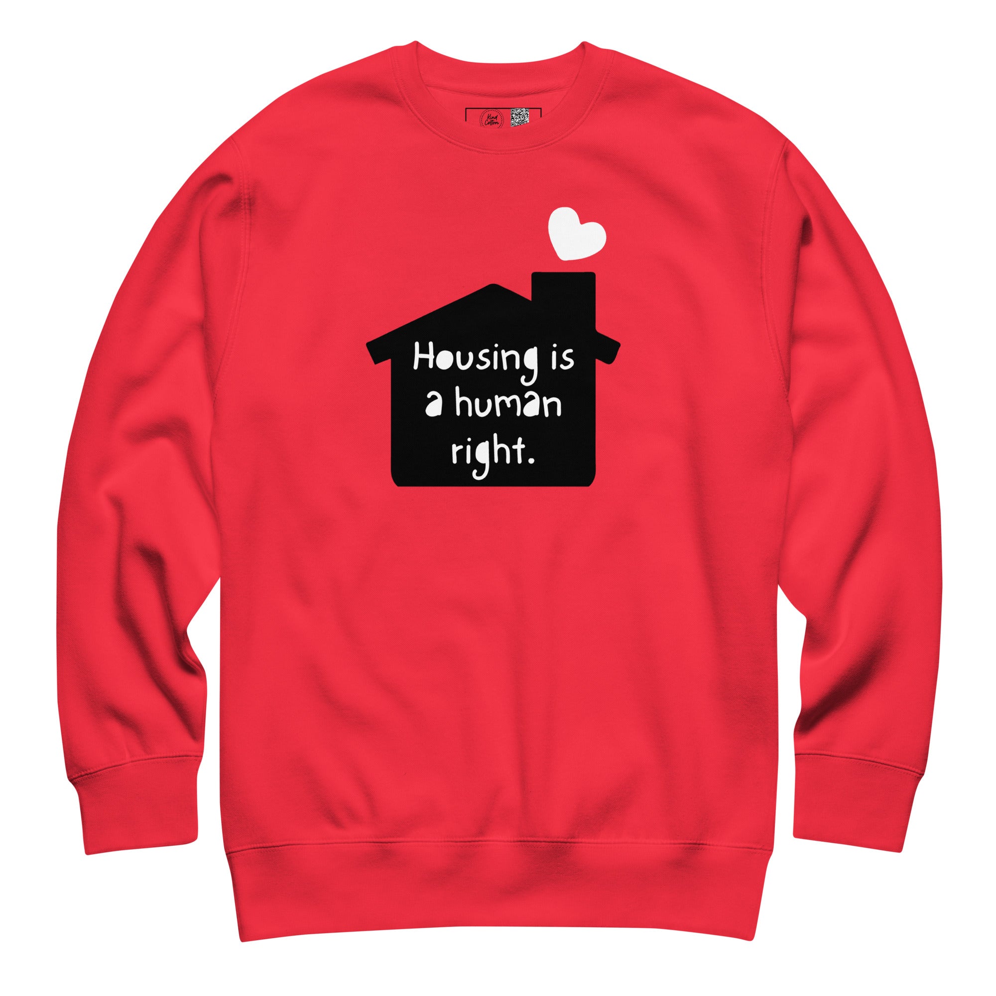 Housing is a Human Right Crewneck Sweatshirt