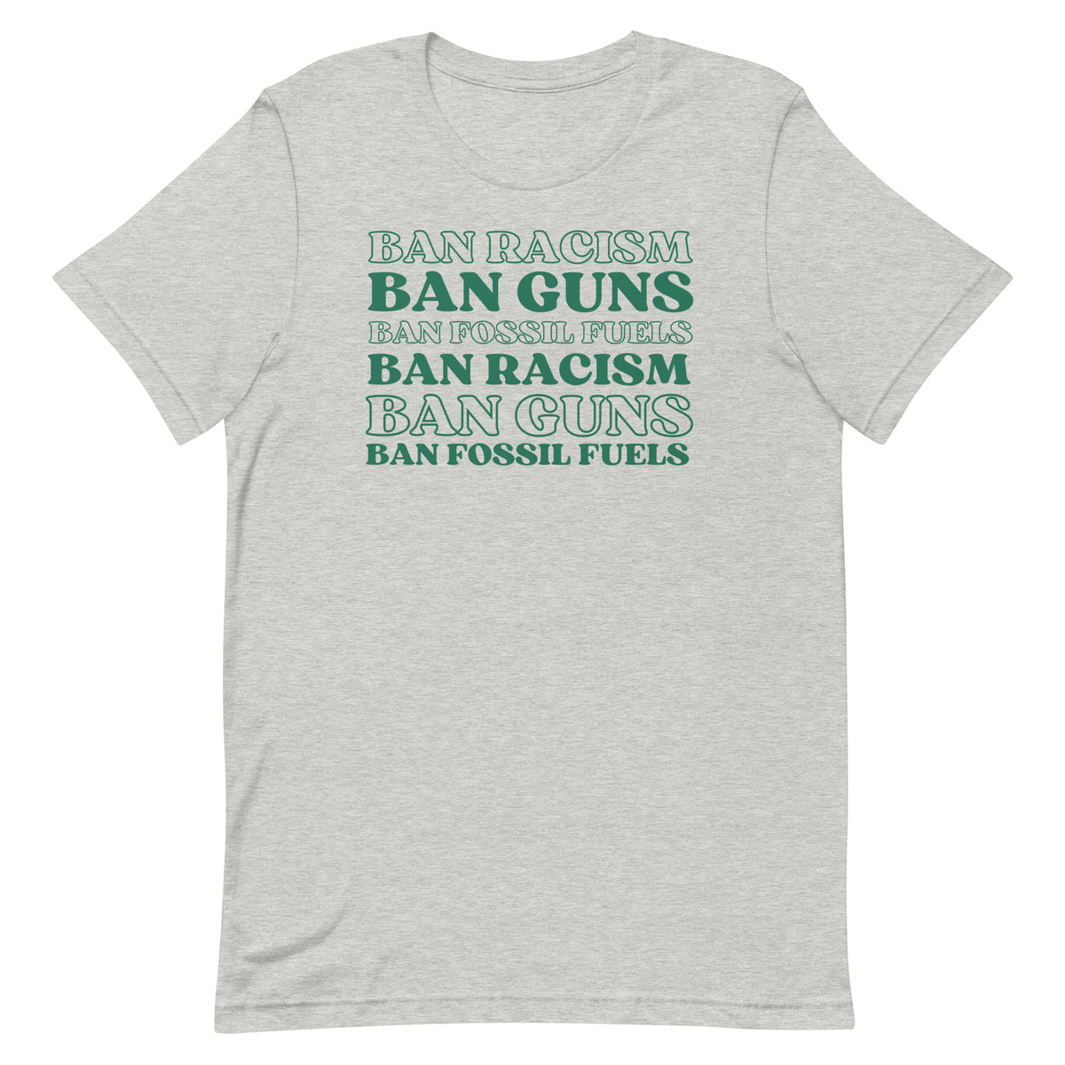 H4TK Ban Racism, Guns, Fossil Fuels Classic Tee