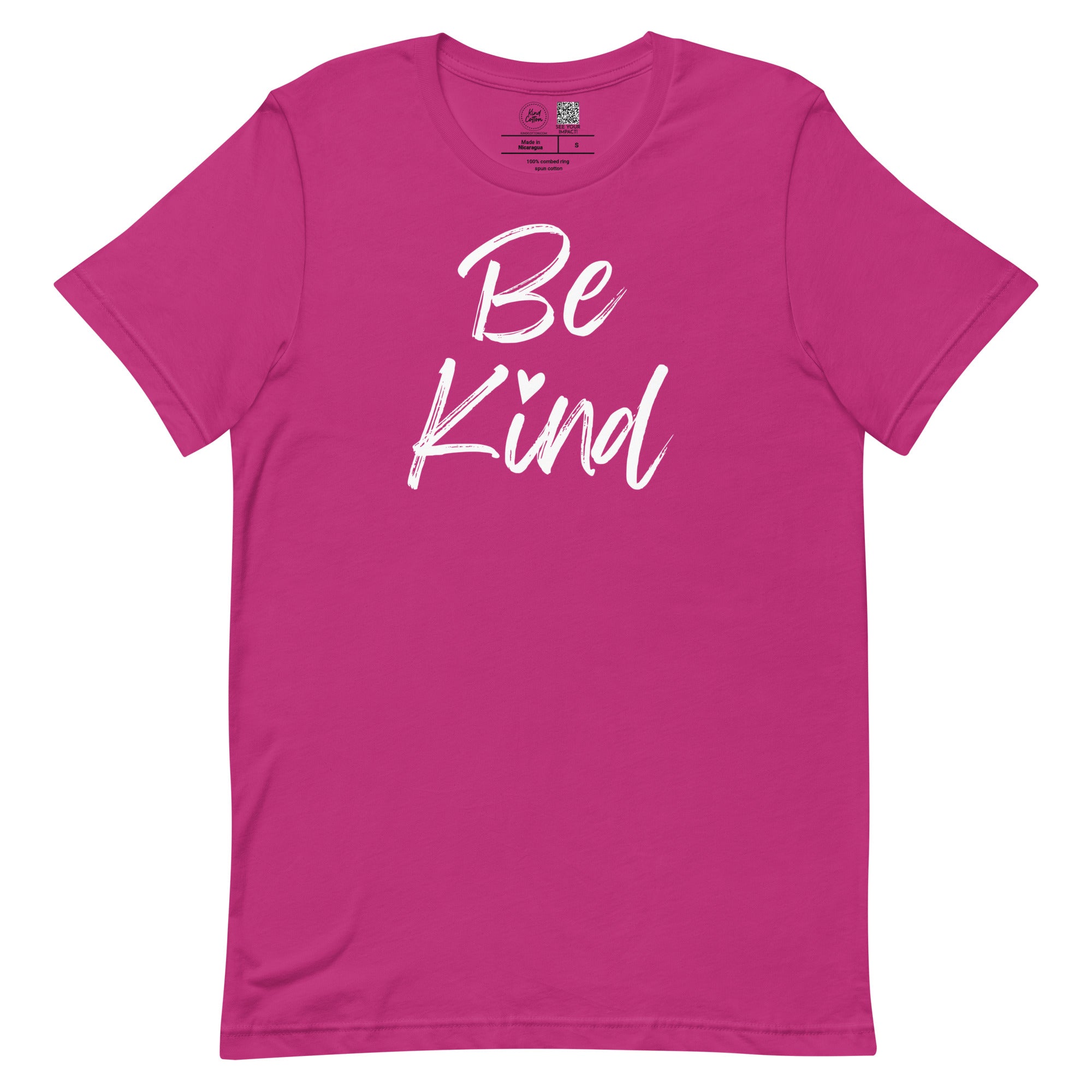 Be Kind Script Classic Tee – Kind Cotton