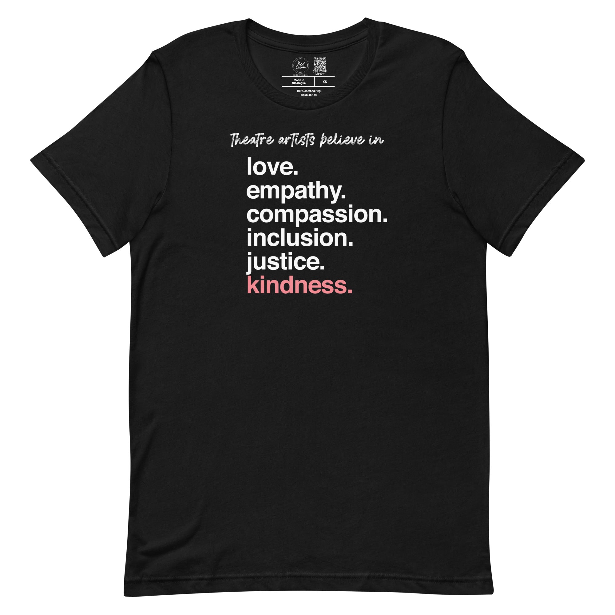 Theatre Artists 'Kindness Is' Classic Tee
