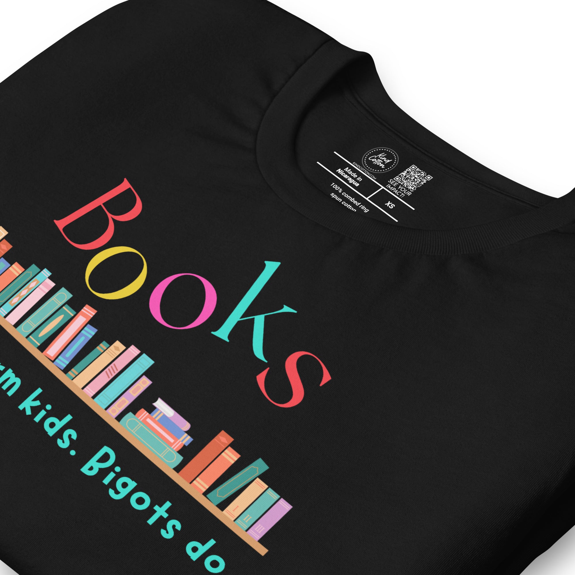 Books Don't Harm Stack Classic Tee