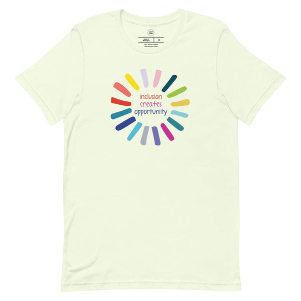 Inclusion Creates Opportunity Classic Tee – Kind Cotton