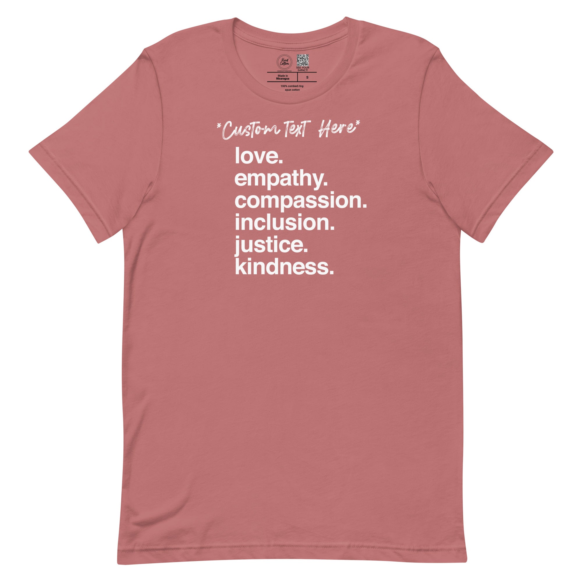 *Customizable* 'Kindness Is' Classic Tee
