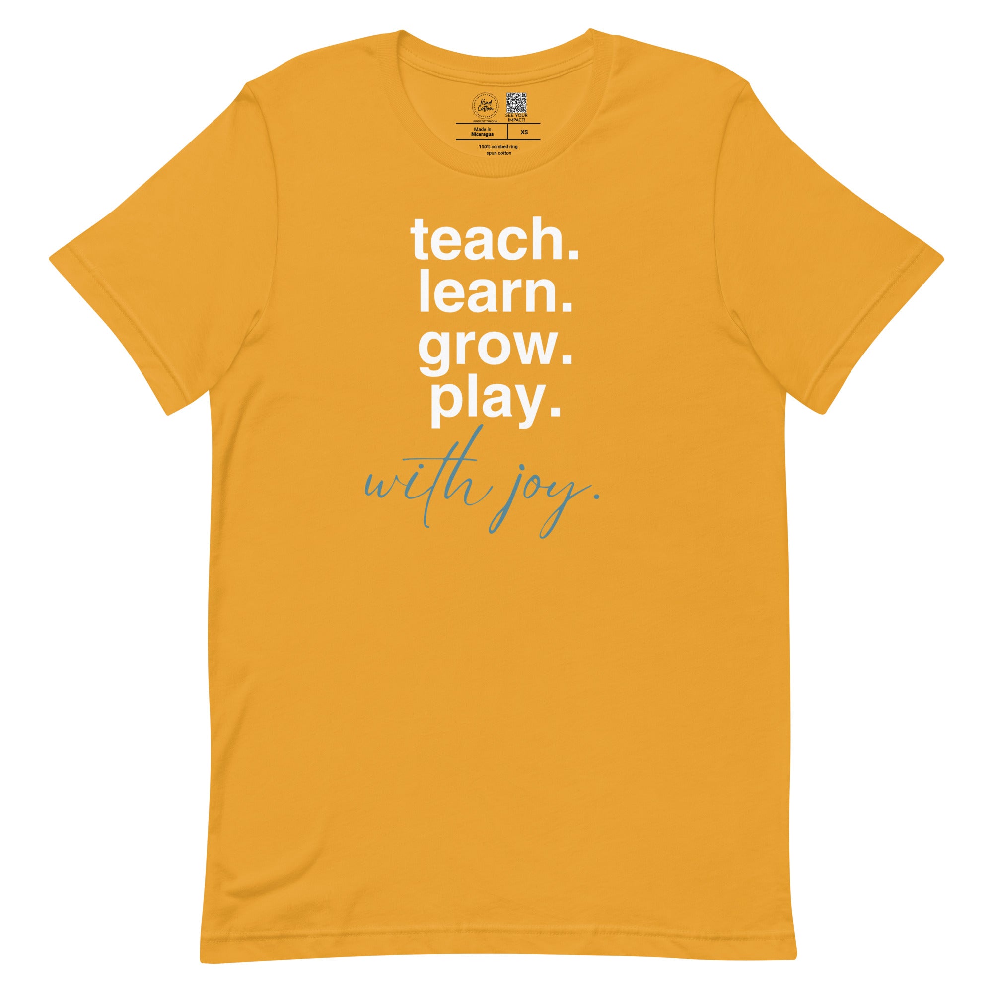 Teach Learn Grow Play Classic Tee