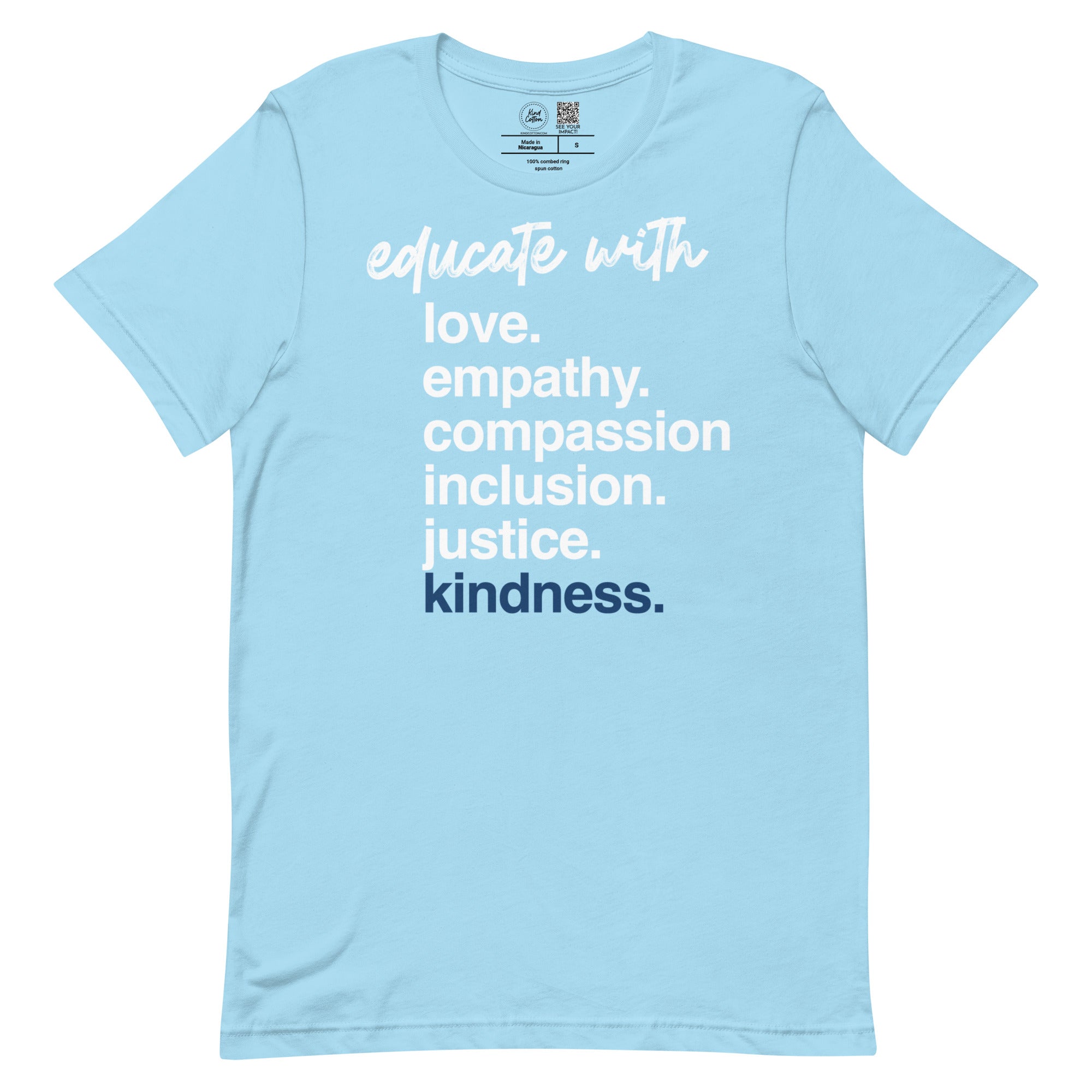 Widefield Educate with Kindness Classic Tee