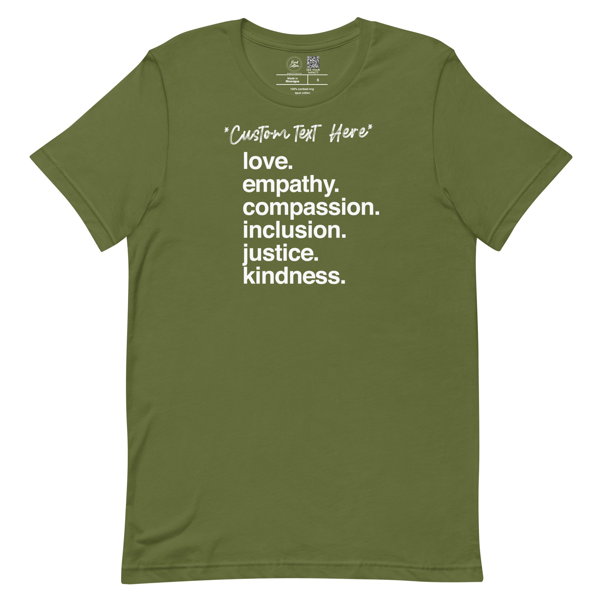 *Customizable* 'Kindness Is' Classic Tee