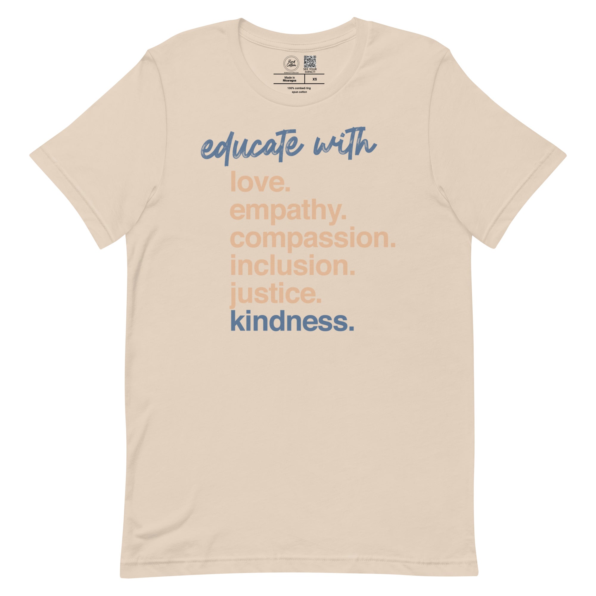 Educate with Kindness Classic Tee