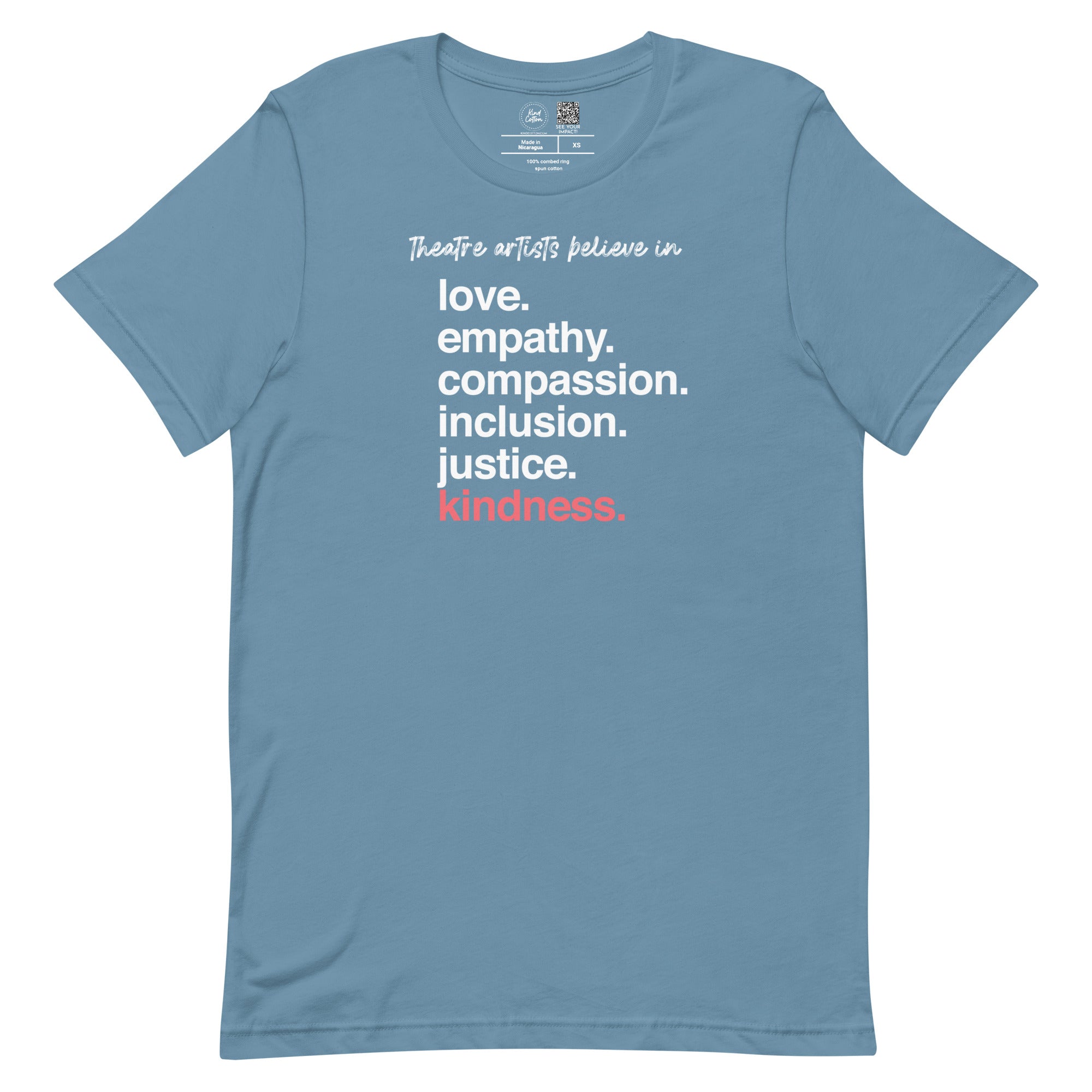 Theatre Artists 'Kindness Is' Classic Tee