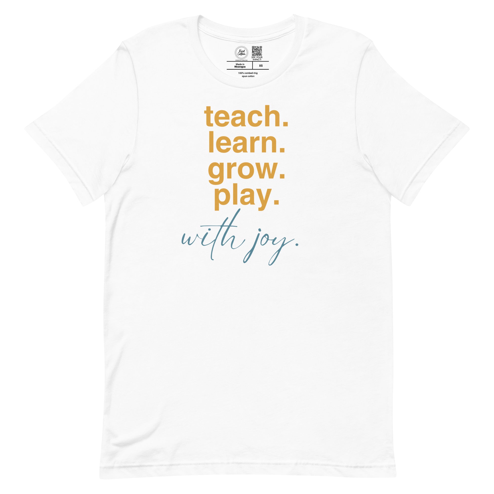 Teach Learn Grow Play Classic Tee