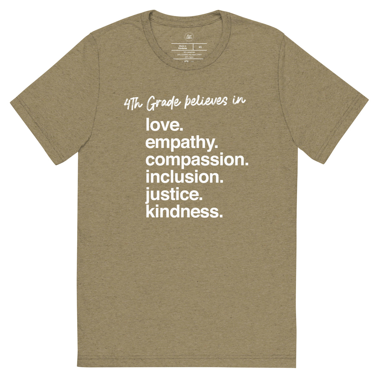 4th Grade &#39;Kindness Is&#39; Classic Tee