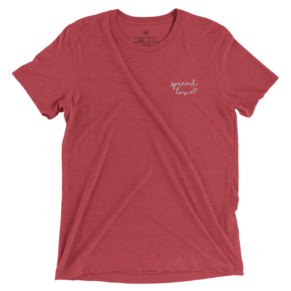 Spread Love Embroidered Classic Tee