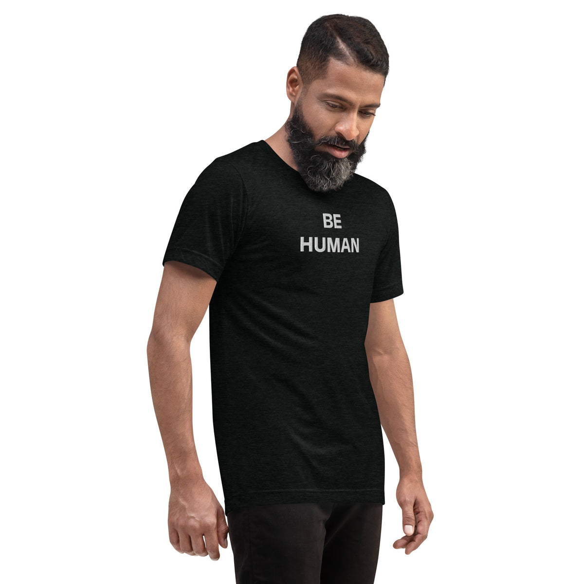 Be Human Embroidered Classic Tee