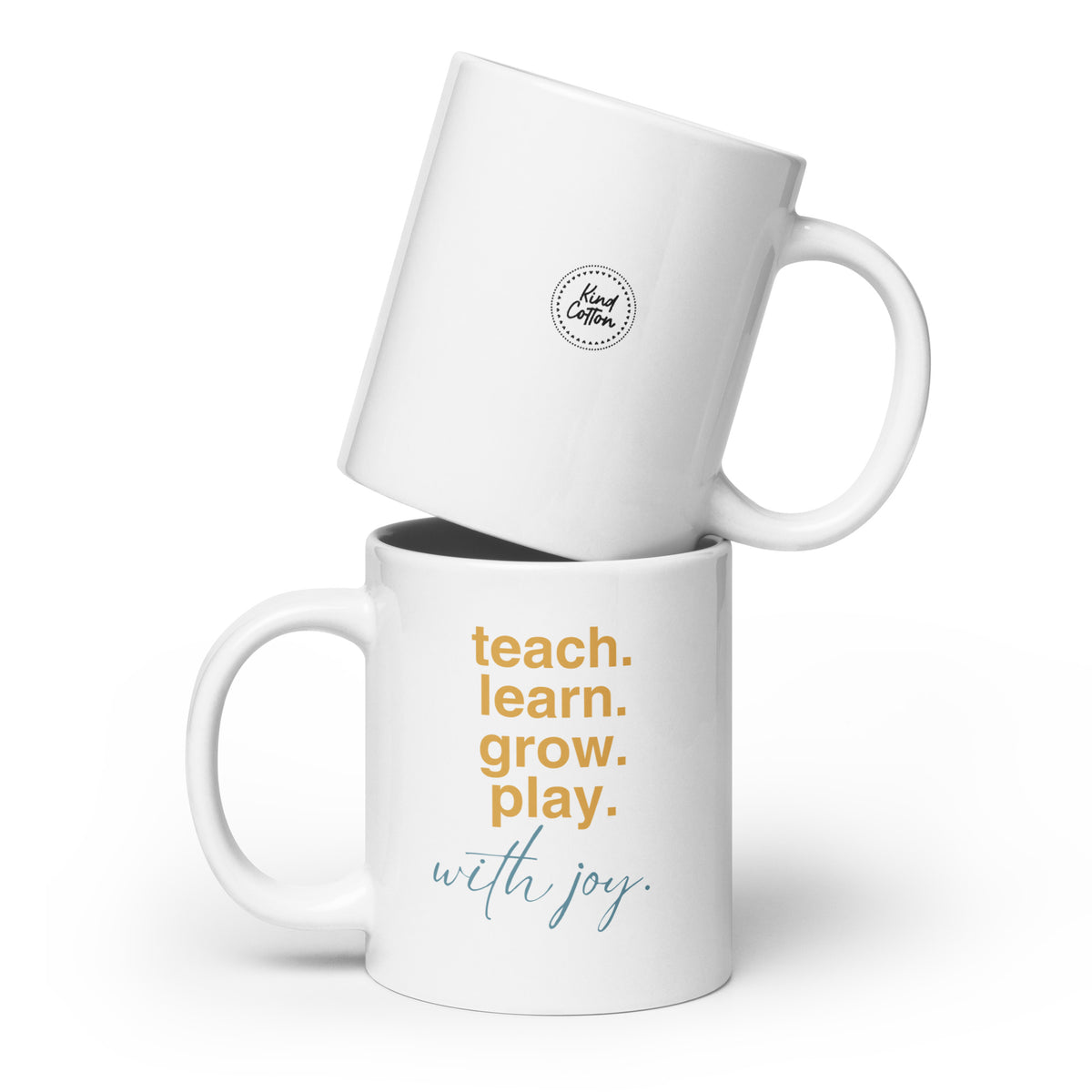 Teach Learn Grow Play Mug