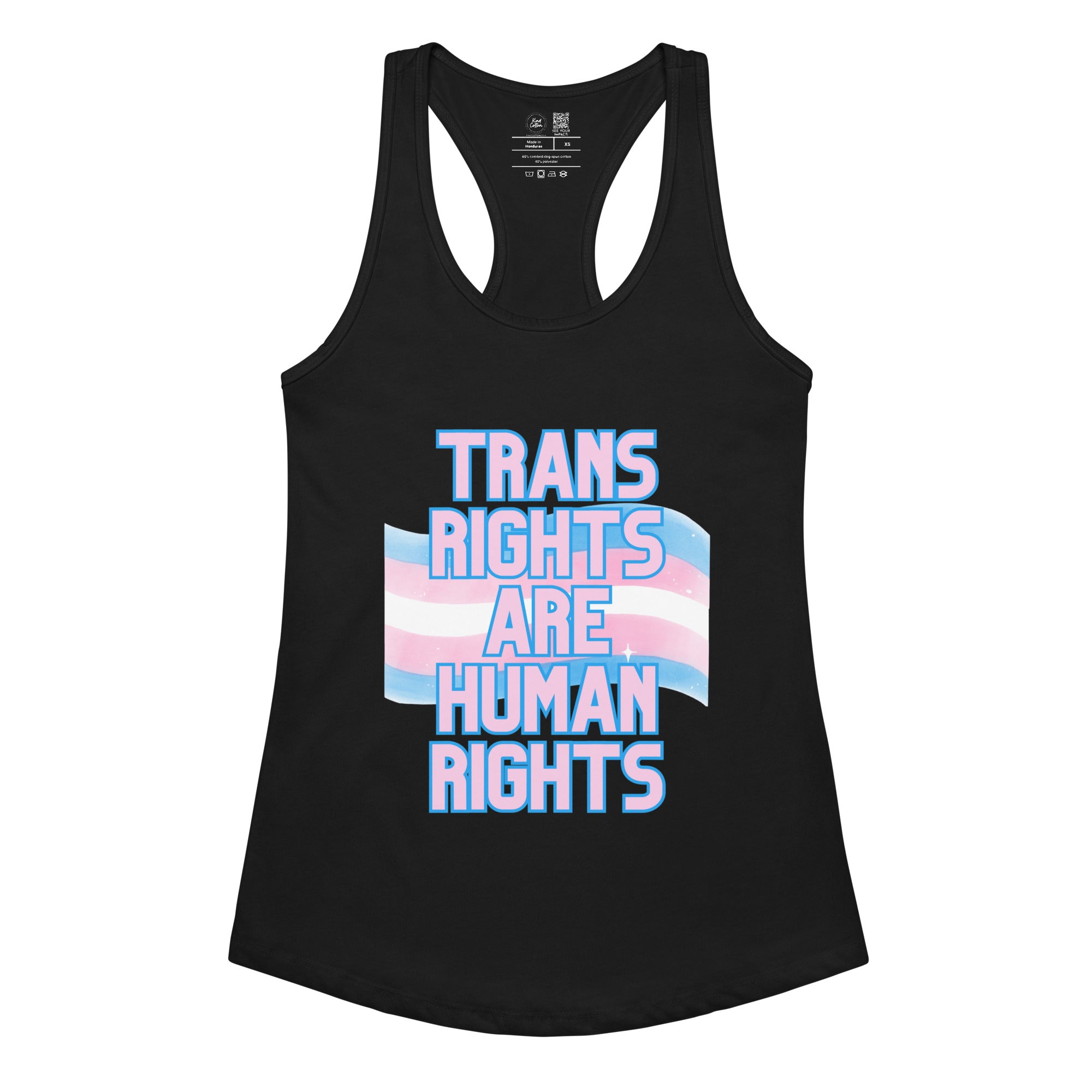 Trans Rights are Human Rights Racerback