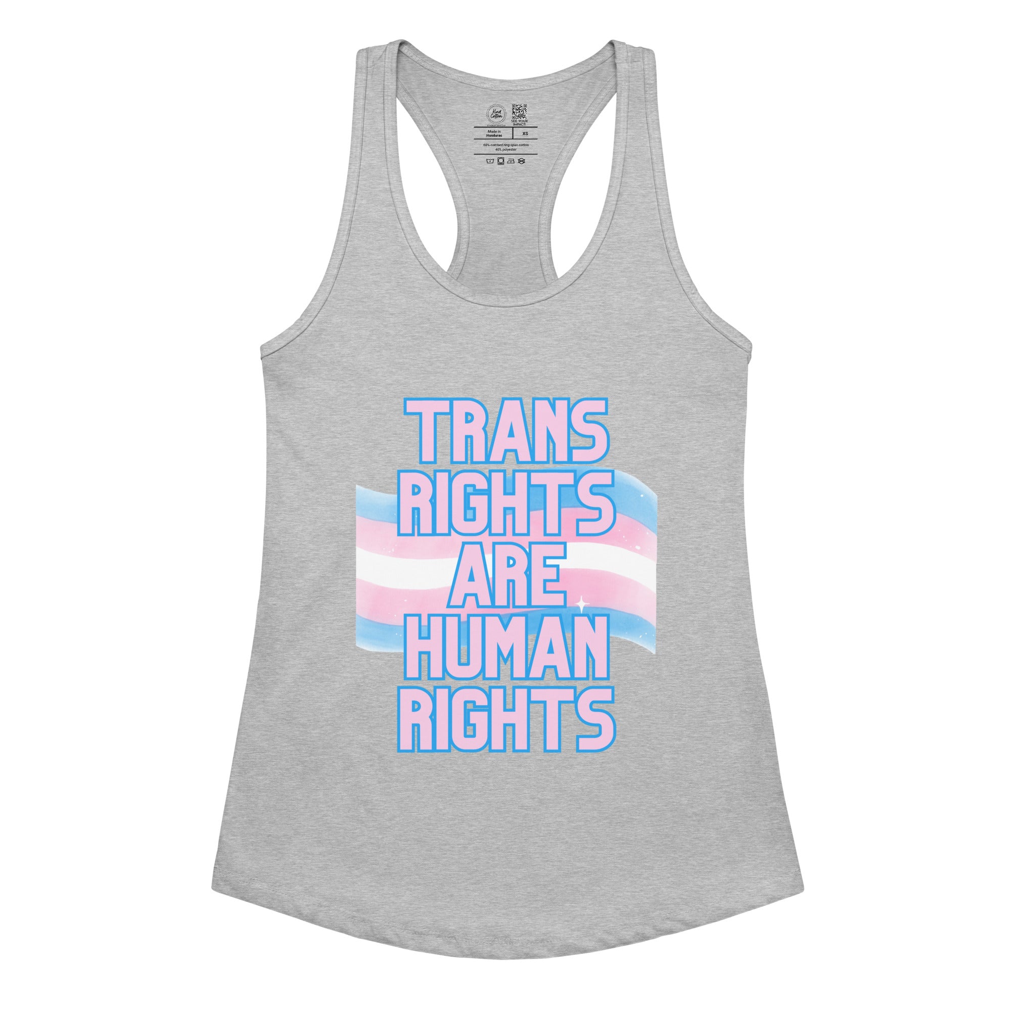 Trans Rights are Human Rights Racerback