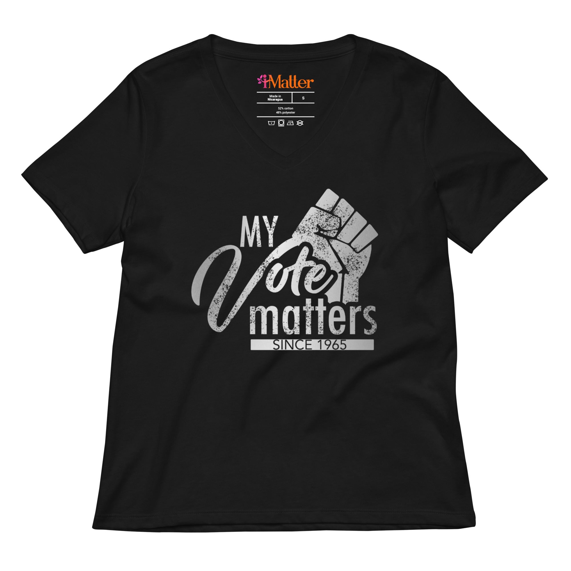 My Vote Matters Women's Relaxed V-Neck Tee