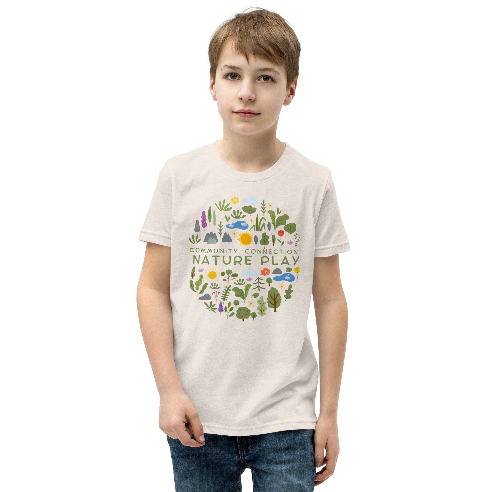 Bluestone Nature Play Icons Kids Tee