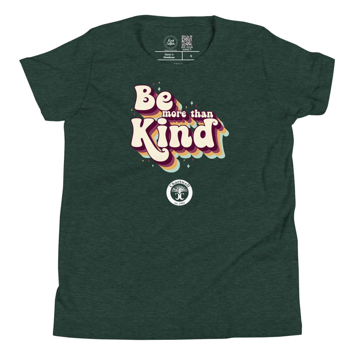 Chartwell Be More Than Kind Kids Tee