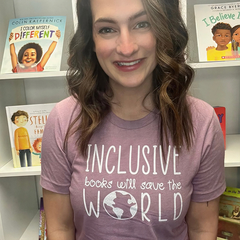 Inclusive Books will Save the World Classic Tee