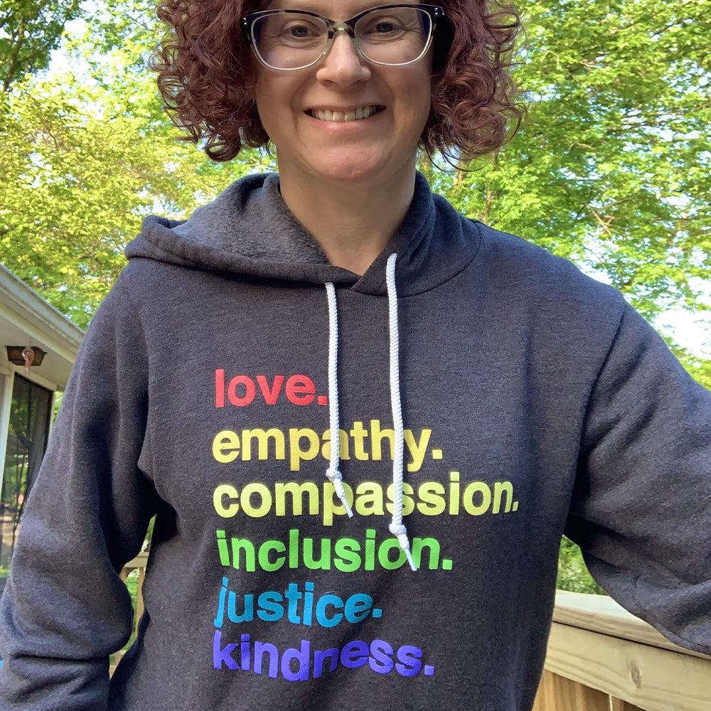 'Kindness Is' Pride Pullover Fleece