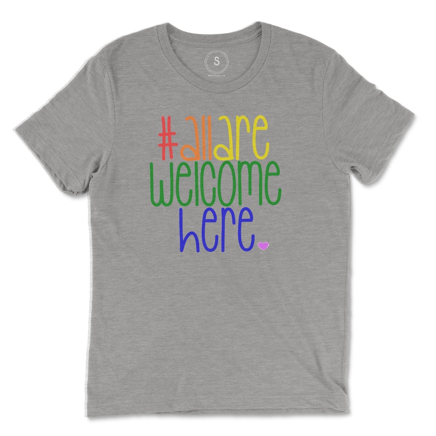 All Are Welcome Here Classic Tee - Kind Cotton