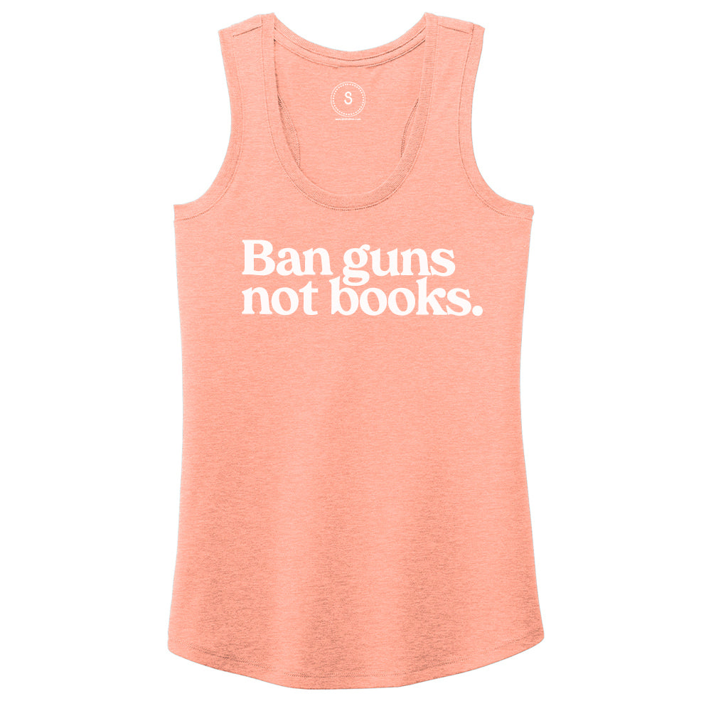 Ban Guns Not Books Racerback