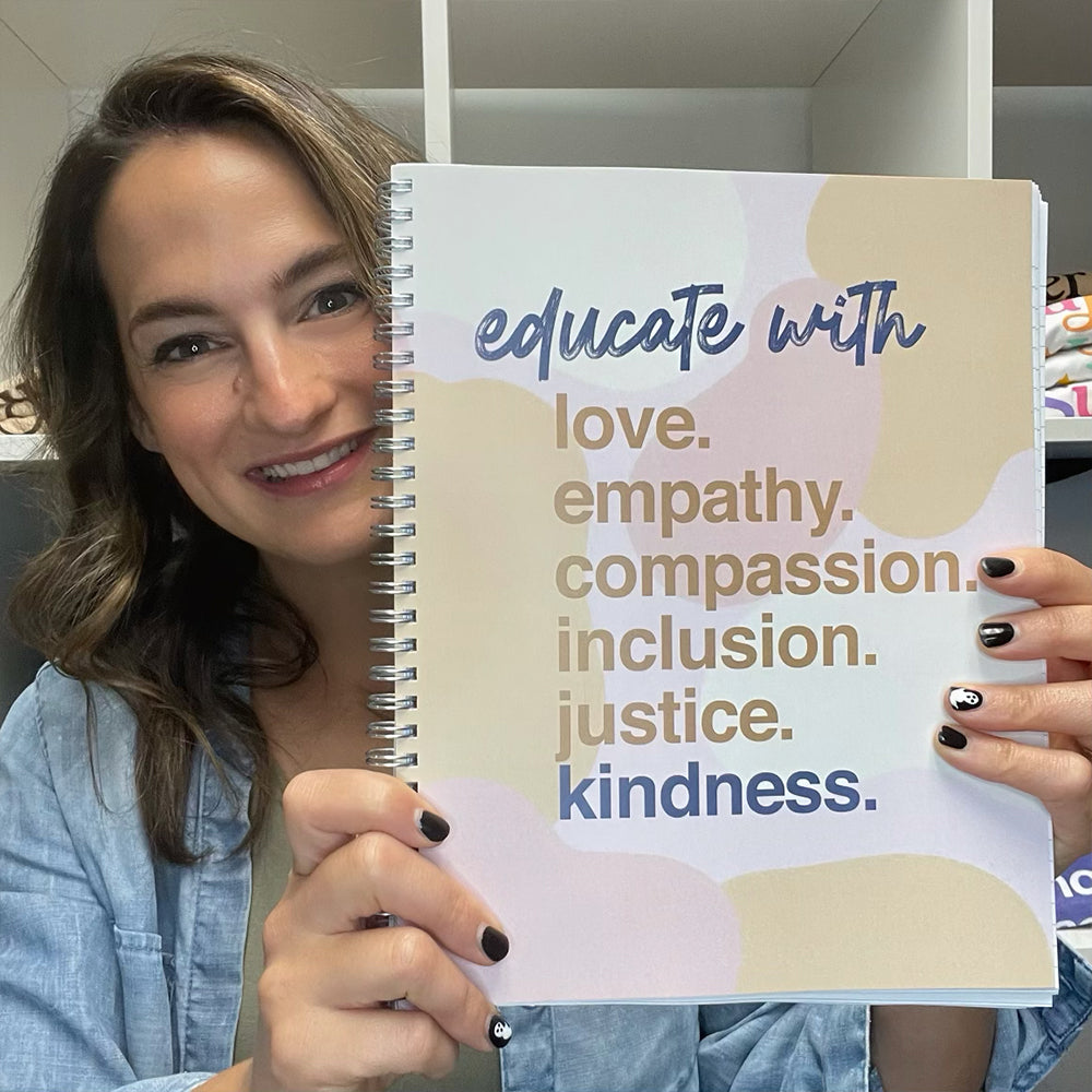 Educate with Kindness Spiral Notebook