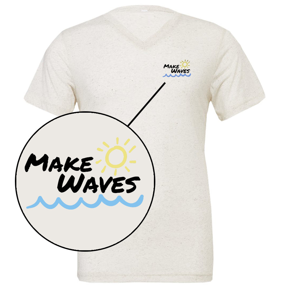 Make Waves Embroidered Classic V