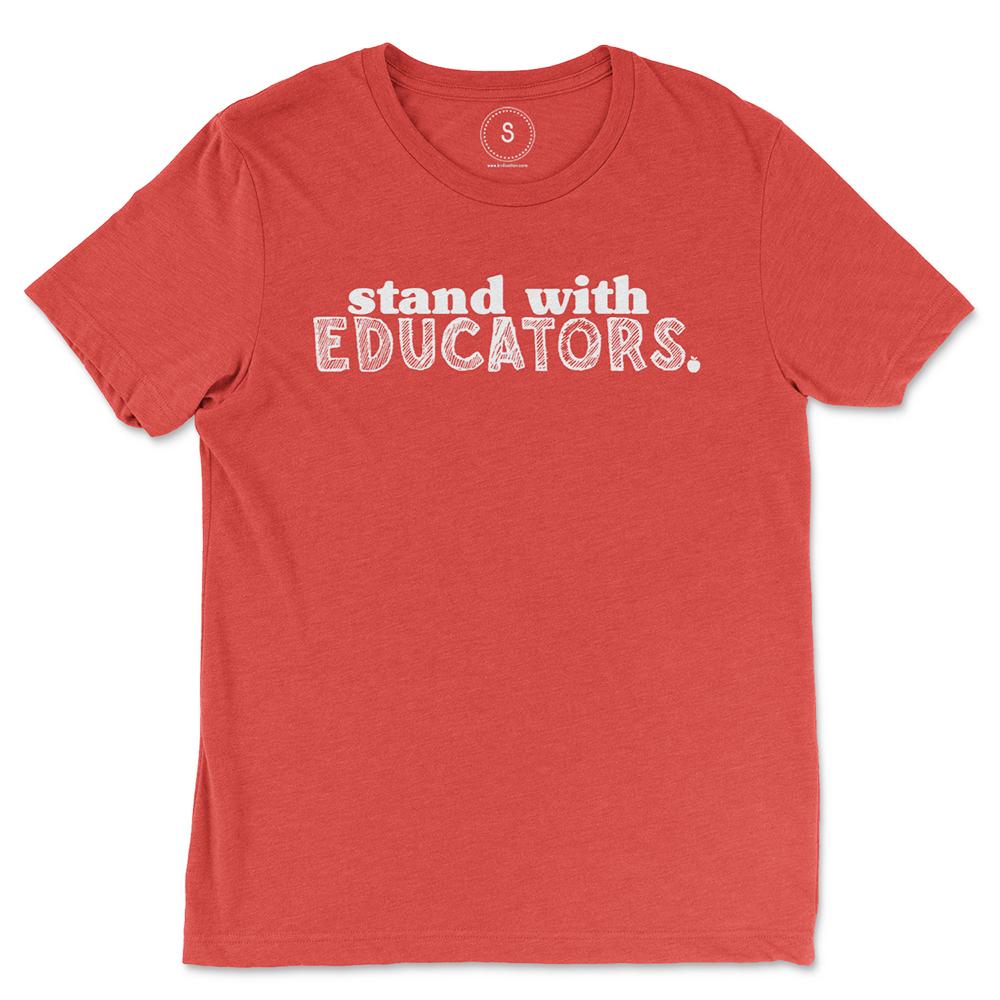 Stand with Educators Classic Tee - Kind Cotton