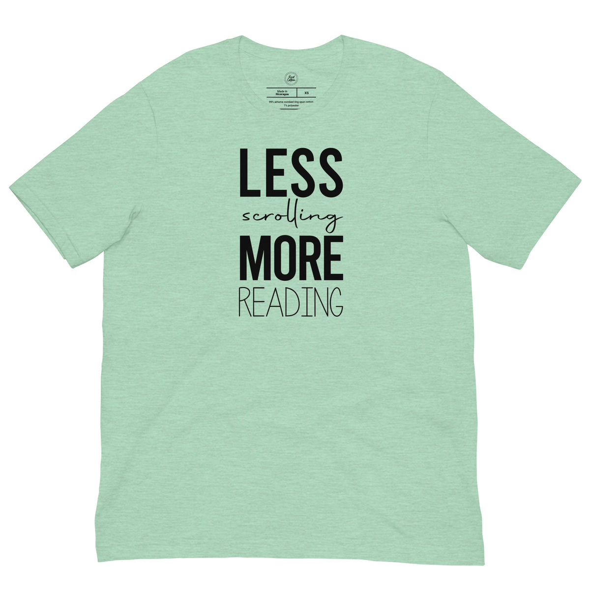 Less Scrolling More Reading Classic Tee