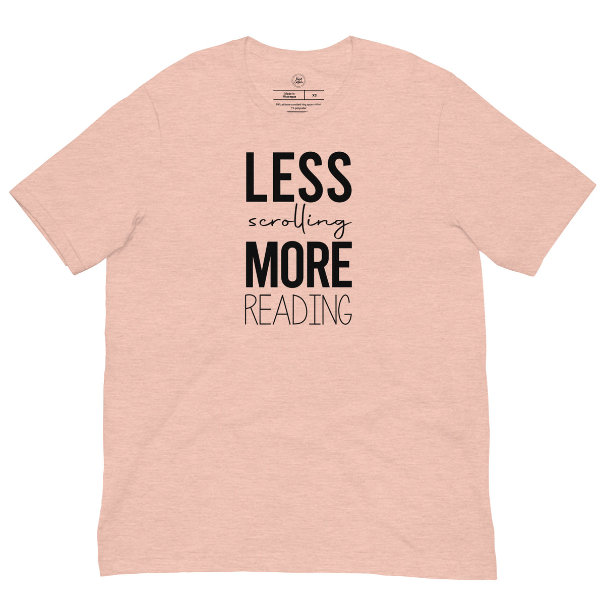 Less Scrolling More Reading Classic Tee